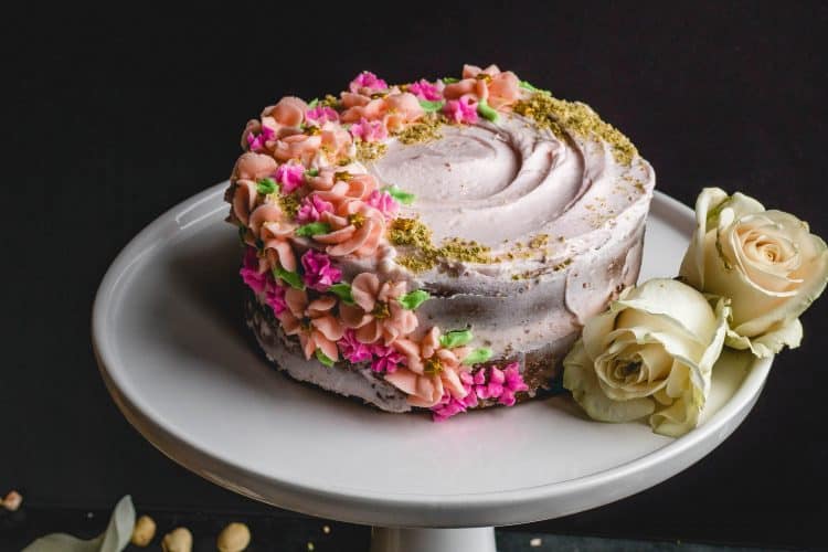 Pistachio Rosewater Cake